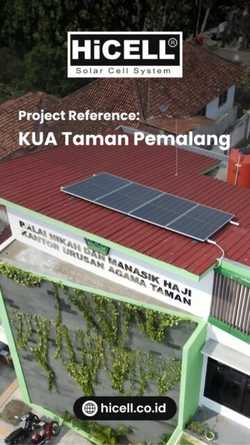 Pemasangan PLTS ONGRID 220 kWP di KUA Taman Pemalang
Save The Energy with HiCELL, Solterra and Suntree

Informasi & Pembelian:
hicell.co.id
solterra.co.id
suntree.id

#hicellsolarcellsystem
#hicellsolarsystem
#renewableenergy
#solarenergy
#solarpanelindonesia