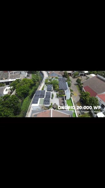 Pemasangan PLTS ONGRID 20.000 WP untuk Rumah Tinggal di Sidoarjo.

Save The Energy with HiCELL.

Informasi & Pembelian:
hicell.co.id
solterra.co.id

#hicellsolarcellsystem
#hicellsolarsystem
#renewableenergy
#solarenergy
#solterra
#solterrasolartechnology
#solarcell
#savetheenergywithhicell
#savetheearth
#solarcellindonesia
#solarpanel
#plts
#pltsongrid
#pltsjakarta
#jakarta
#pltsdepok
#pltsbogor
#pltssolo
#pltsjogja
#pltsyogyakarta
#pltssurabaya
#pltssemarang
#pltstangerang