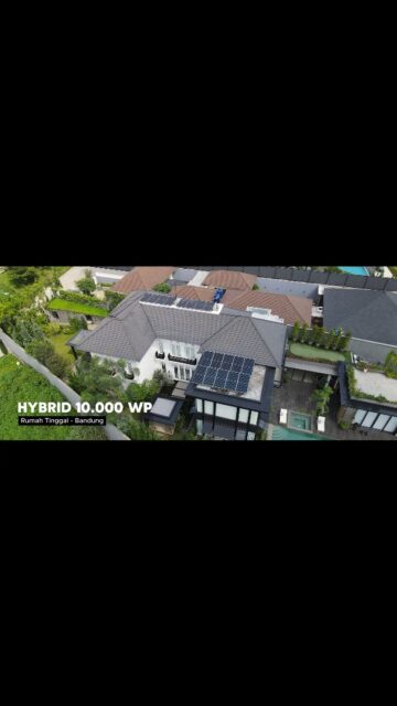Pemasangan PLTS HYBRID 10.000 WP untuk Rumah Tinggal di Bandung.

Save The Energy with HiCELL.

Informasi & Pembelian:
hicell.co.id
solterra.co.id

#hicellsolarcellsystem
#hicellsolarsystem
#renewableenergy
#solarenergy
#solterra
solterrasolartechnology
solarcell
savetheenergywithhicell
savetheearth
solarcellindonesia
solarpanel
plts
pltsongrid
pltsjakarta
jakarta
pltsdepok
pltsbogor
pltssolo
pltsjogja
pltsyogyakarta
pltssurabaya
pltssemarang
pltstangerang